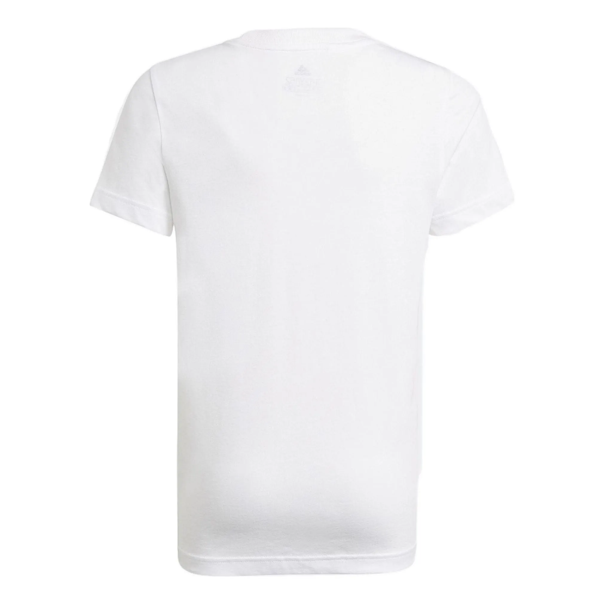 (GS) adidas Essentials T-Shirt Asia Sizing 'White Black' GN3994 sold by KicksCrew product image thumbnail 2