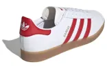adidas Gazelle Leather 'White Red Gum' IH0377 sold by KicksCrew