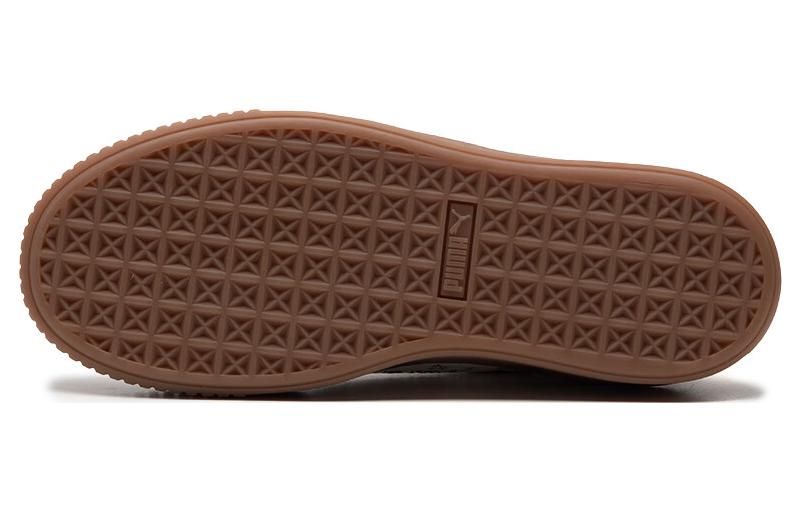 (WMNS) PUMA Suede Platform Draw 'Beige White' 395904-01 sold by KicksCrew product image thumbnail 4