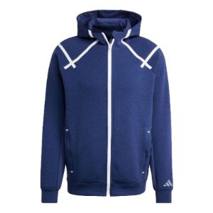 Adidas Workout Teach Not Preach Full-Zip Jackets 'Blue' IB9018 sold by KicksCrew