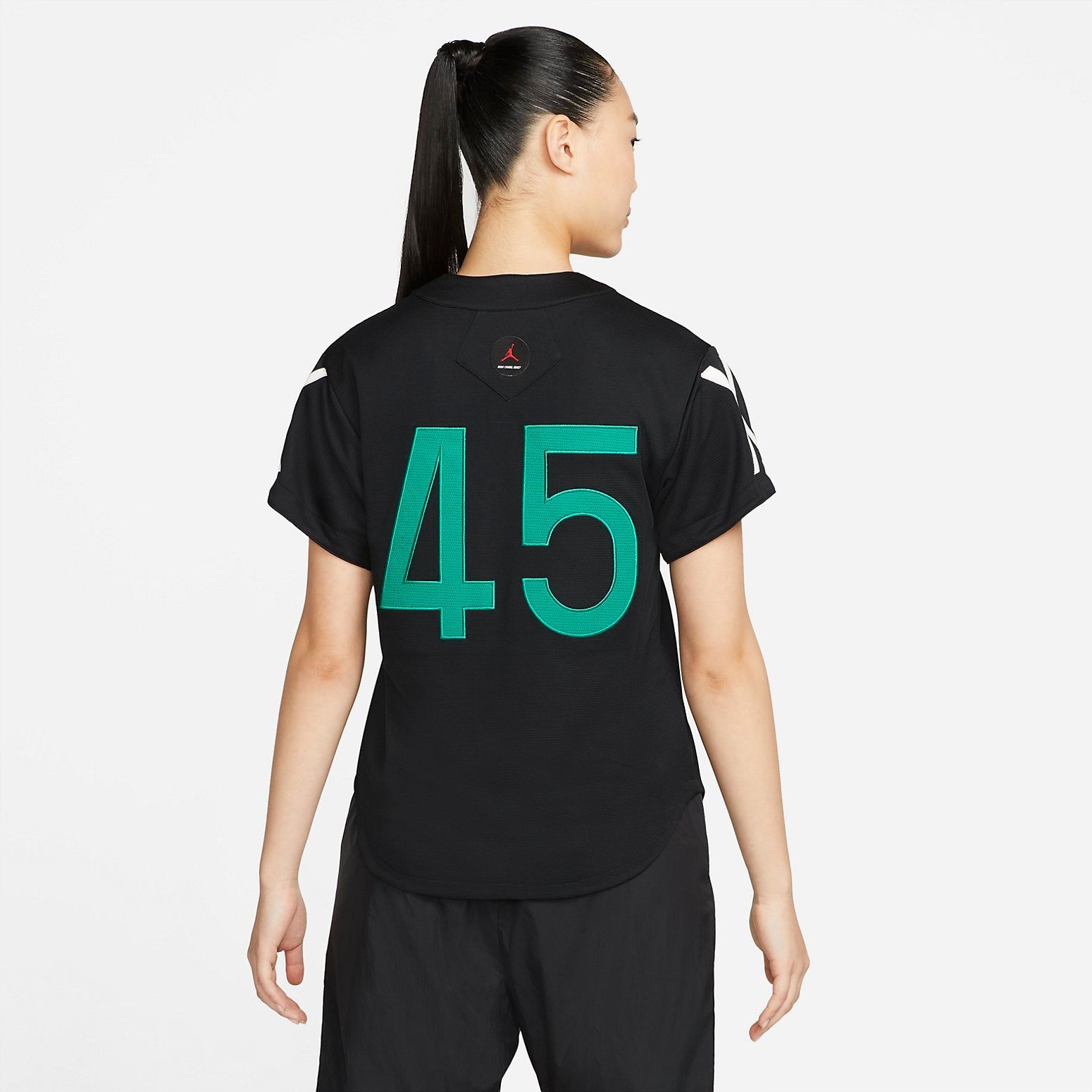 (WMNS) Air Jordan x Nina Chanel Abney Top 'Black' DO4161-010 sold by KicksCrew product image thumbnail 2