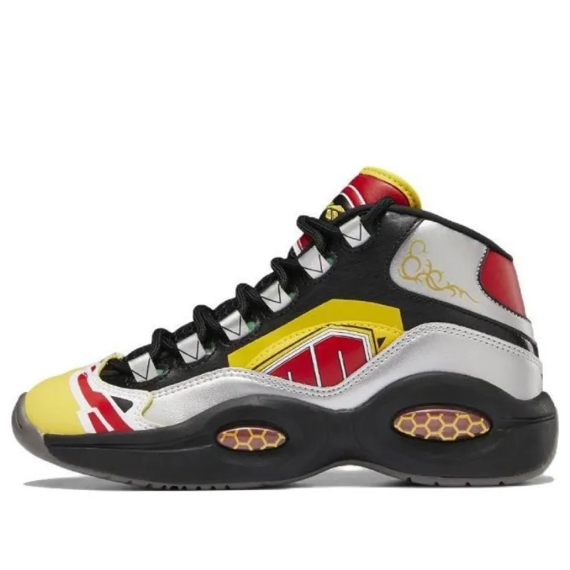 (GS) Reebok Power Rangers x Question Mid 'Megazord Battle Mode!' GY0588 sold by KicksCrew