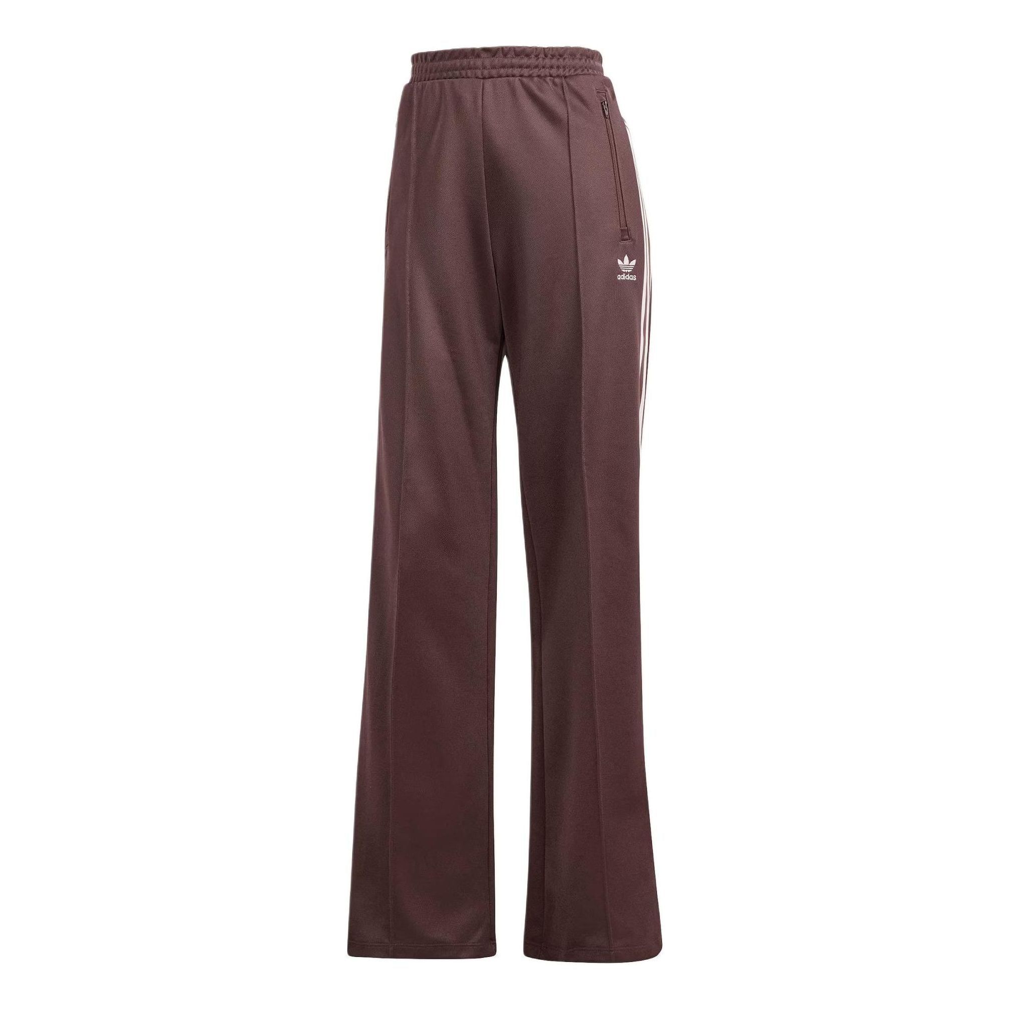 (WMNS) adidas originals Beckenbauer Track Suit Pants 'Brown' IR6093 sold by KicksCrew