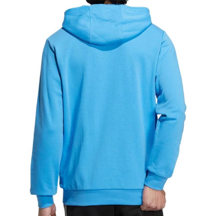Adidas Neo Logo Casual Hoodie 'Blue' HM2001 sold by KicksCrew product image thumbnail 4