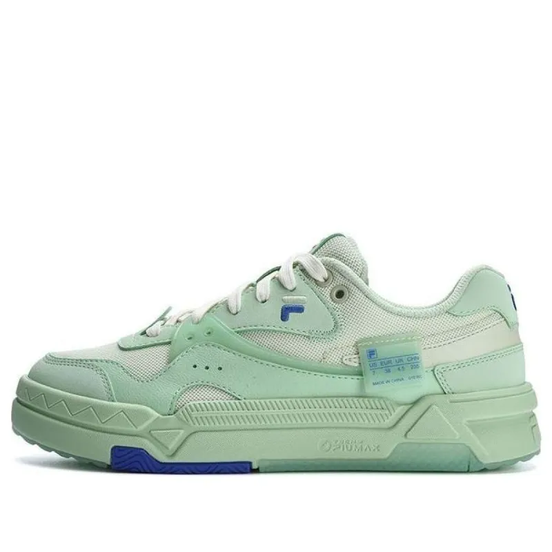 (WMNS) FILA FUSION Bank Skate Shoes 'Green White' T12W322201FMA sold by KicksCrew