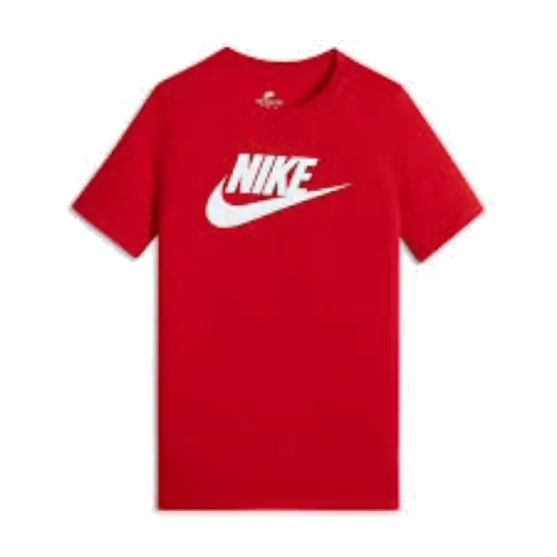 Nike Logo Printed Sportswear T-Shirt 'Red White' DX1986-657 sold by KicksCrew