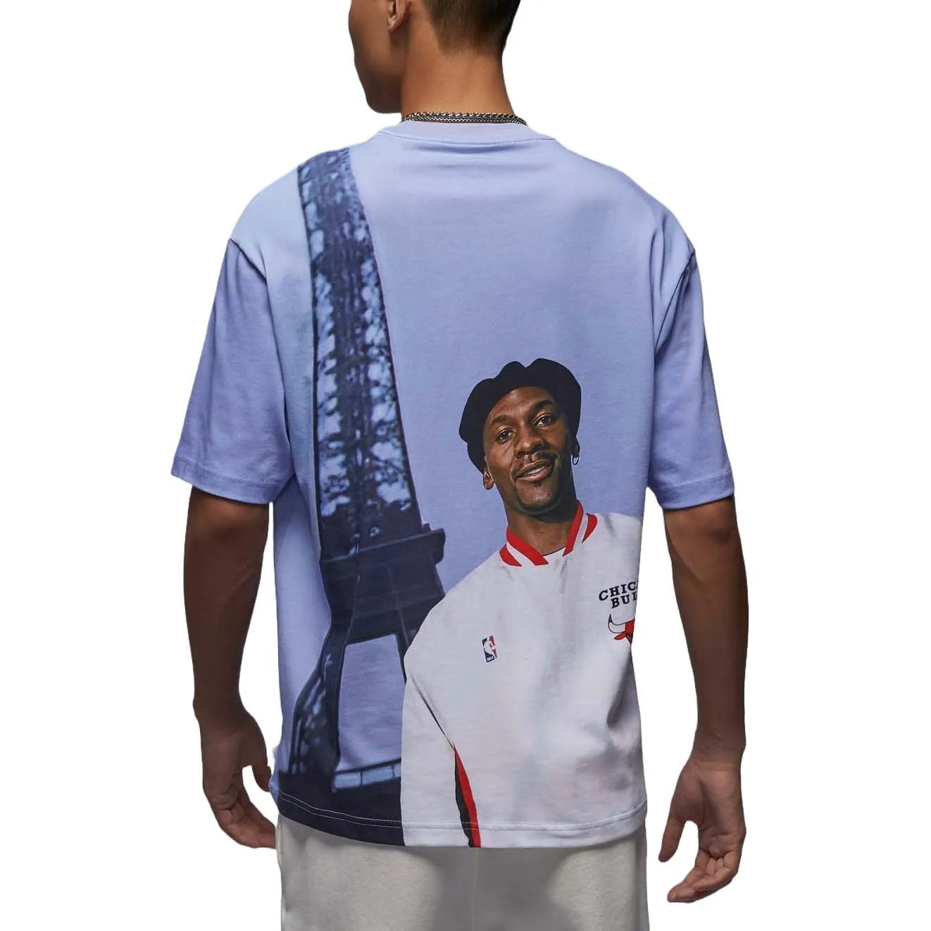 Air Jordan Graphic T-Shirt Asia Sizing 'Blue' FZ1909-085 sold by KicksCrew product image thumbnail 2