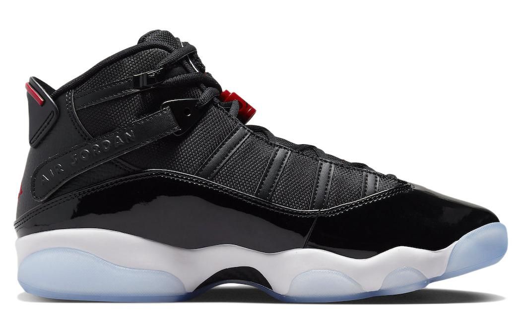 Air Jordan 6 Rings 'Black Gym Red' 322992-064 sold by KicksCrew product image thumbnail 3