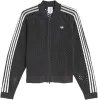 adidas x CLOT FW24 Crochet Track Jacket Asia Sizing 'Black Carbon' JF4267 sold by KicksCrew
