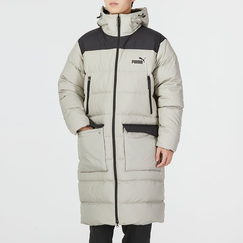 Puma Down Puffer Jacket 'Grey' 849985-68 sold by KicksCrew product image thumbnail 3
