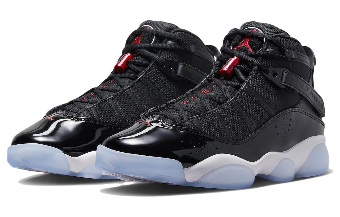 Air Jordan 6 Rings 'Black Gym Red' 322992-064 sold by KicksCrew product image thumbnail 4