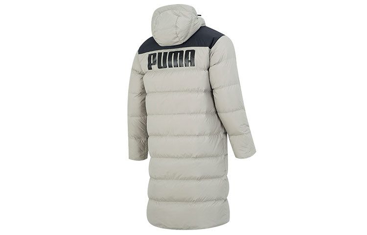 Puma Down Puffer Jacket 'Grey' 849985-68 sold by KicksCrew product image thumbnail 2