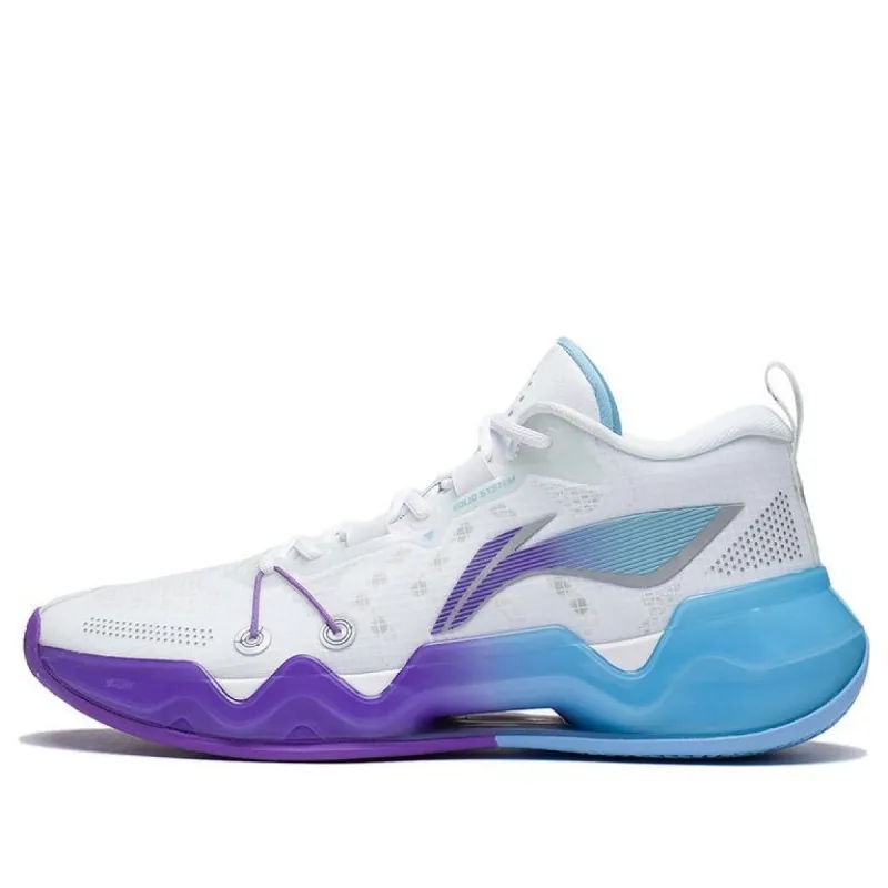 Li-Ning LiRen 2 Low 'White Purple Blue' ABAS039-11 sold by KicksCrew