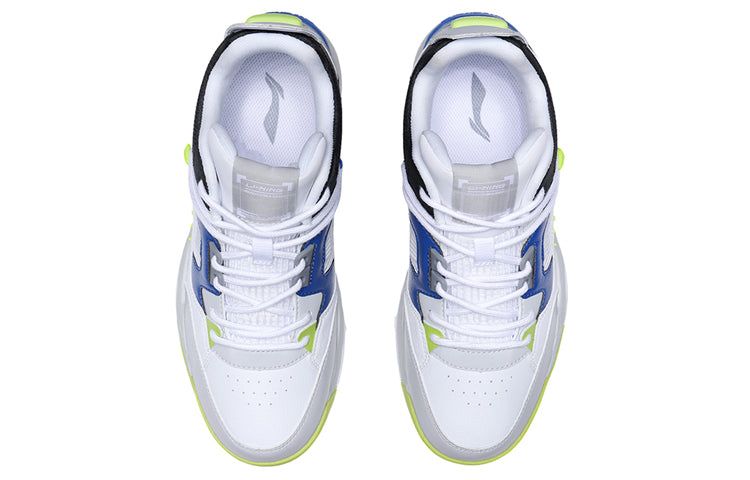Li-Ning Casual Basketball Shoes 'White Black Blue' AGBR025-1 sold by KicksCrew product image thumbnail 4
