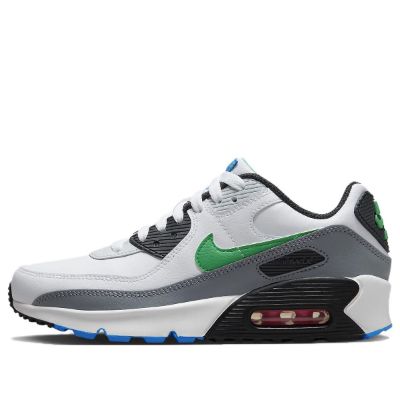 (GS) Nike Air Max 90 LTR 'White Cool Grey Green' DV3607-102 sold by KicksCrew