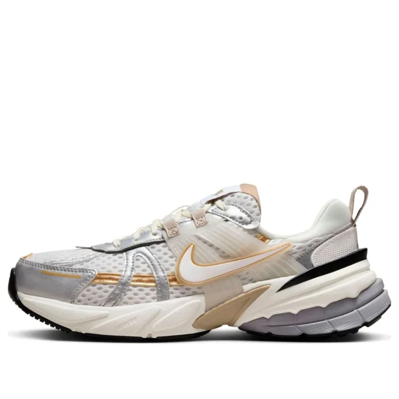 (WMNS) Nike V2K Run 'Khaki Metallic Silver' HJ7245-100 sold by KicksCrew