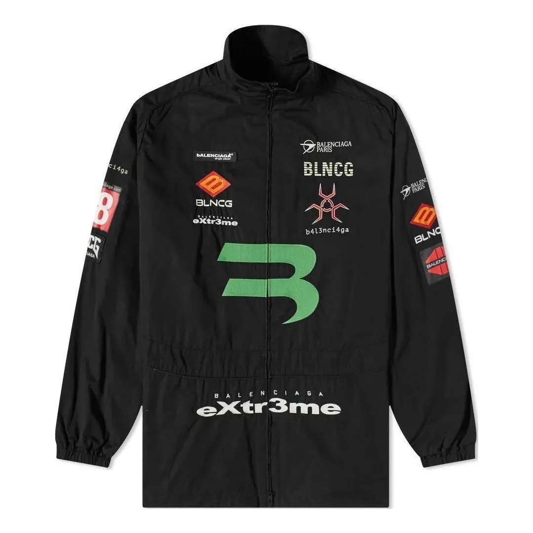 Balenciaga Gamer Track Jacket 'Black' 663153TIM391000 sold by KicksCrew