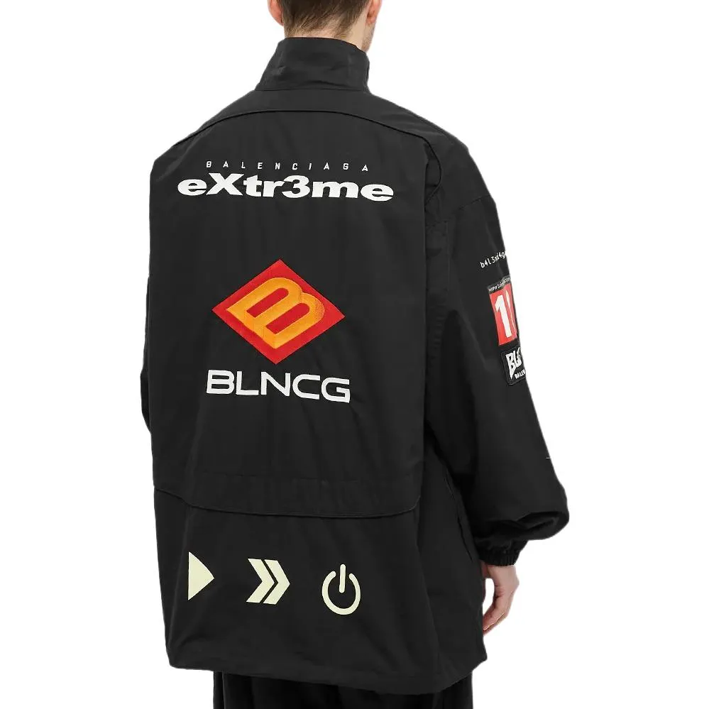 Balenciaga Gamer Track Jacket 'Black' 663153TIM391000 sold by KicksCrew product image thumbnail 3