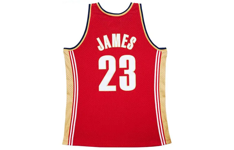 Mitchell & Ness x NBA Cleveland Cavaliers 2003-04 Swingman Jersey 'LeBron James 23' SMJYGS18155-CCADKRDLJA03 sold by KicksCrew product image thumbnail 2