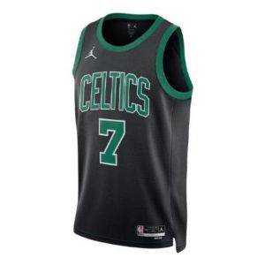 Air Jordan Brand Jaylen Boston Celtics Swingman Jersey 'Black Green' DO9519-011 sold by KicksCrew