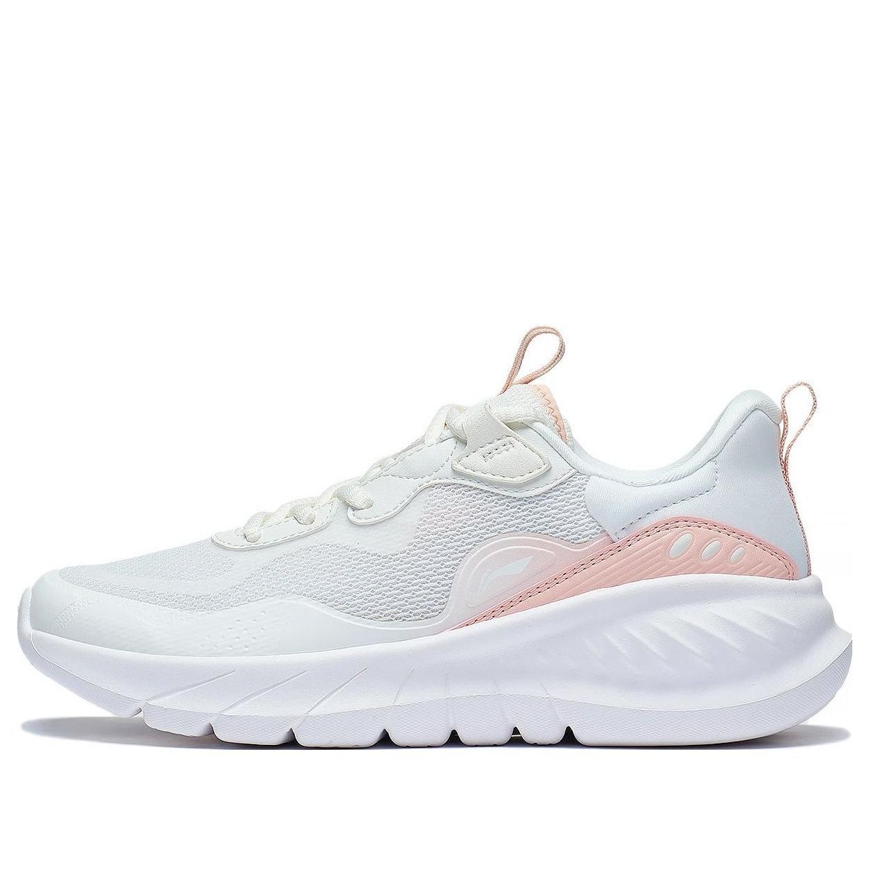 (WMNS) Li-Ning Eazgo Flex 'White Pink' ARST074-1 sold by KicksCrew