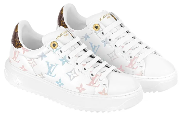 (WMNS) LOUIS VUITTON Time Out Sneakers 'White with Dreamy Monogram' 1ABZMF sold by KicksCrew product image thumbnail 2