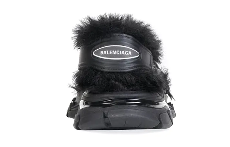 (WMNS) Balenciaga Track Sandals 'Fake Fur Black' 668560W3CQ31000 sold by KicksCrew product image thumbnail 5
