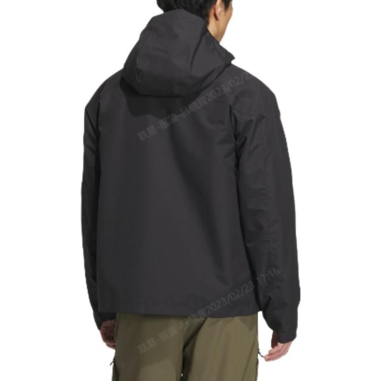 adidas Terrex Utilitas 3-In-1 Windbreaker Jacket 'Black' IC7997 sold by KicksCrew product image thumbnail 3