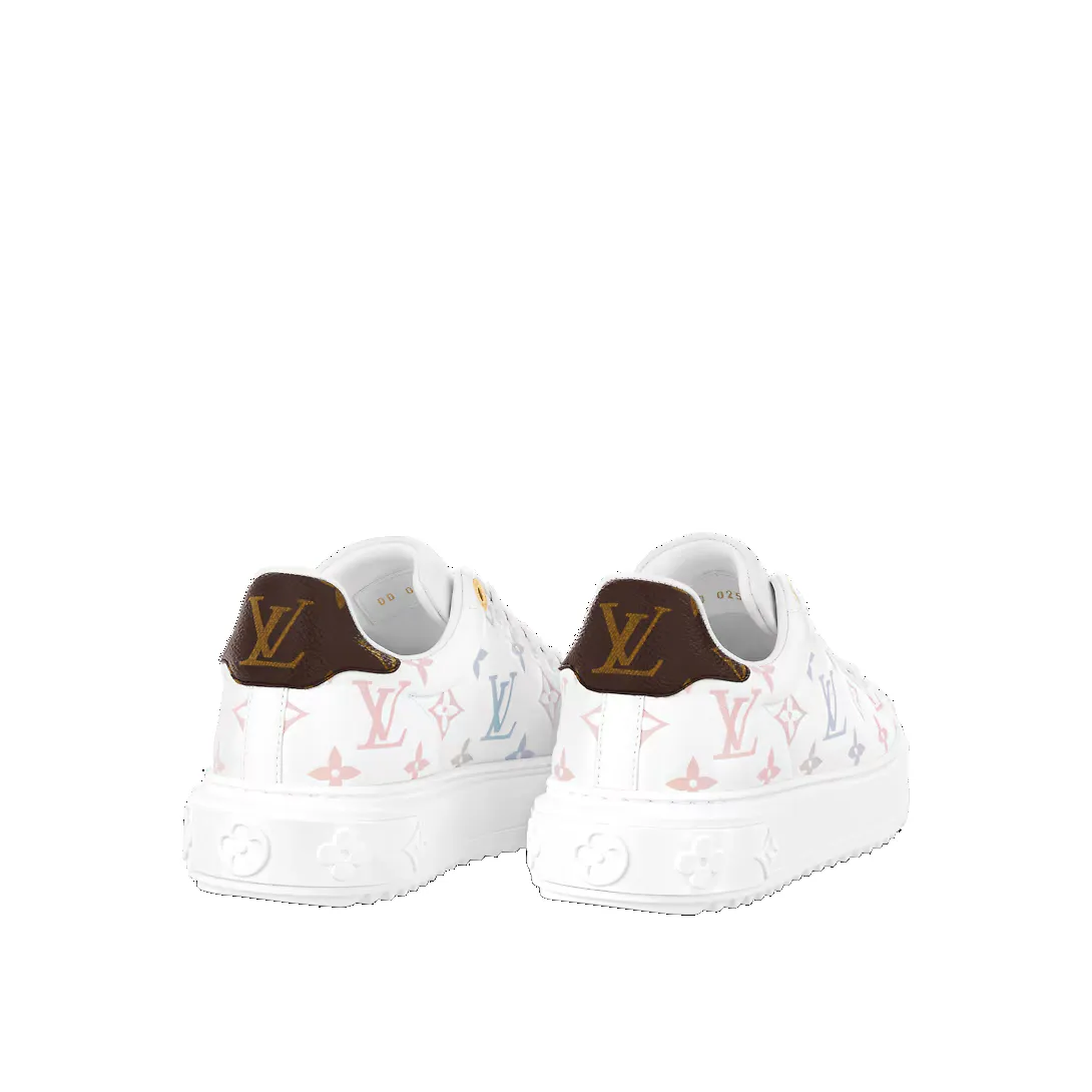 (WMNS) LOUIS VUITTON Time Out Sneakers 'White with Dreamy Monogram' 1ABZMF sold by KicksCrew product image thumbnail 4