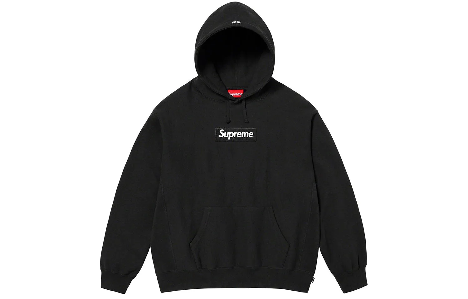 Supreme FW23 Week16 Box Logo Hoodie 'Black' SUP-FW23-226 sold by KicksCrew product image thumbnail 2