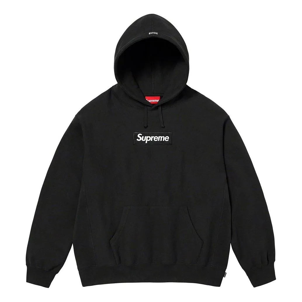 Supreme FW23 Week16 Box Logo Hoodie 'Black' SUP-FW23-226 sold by KicksCrew