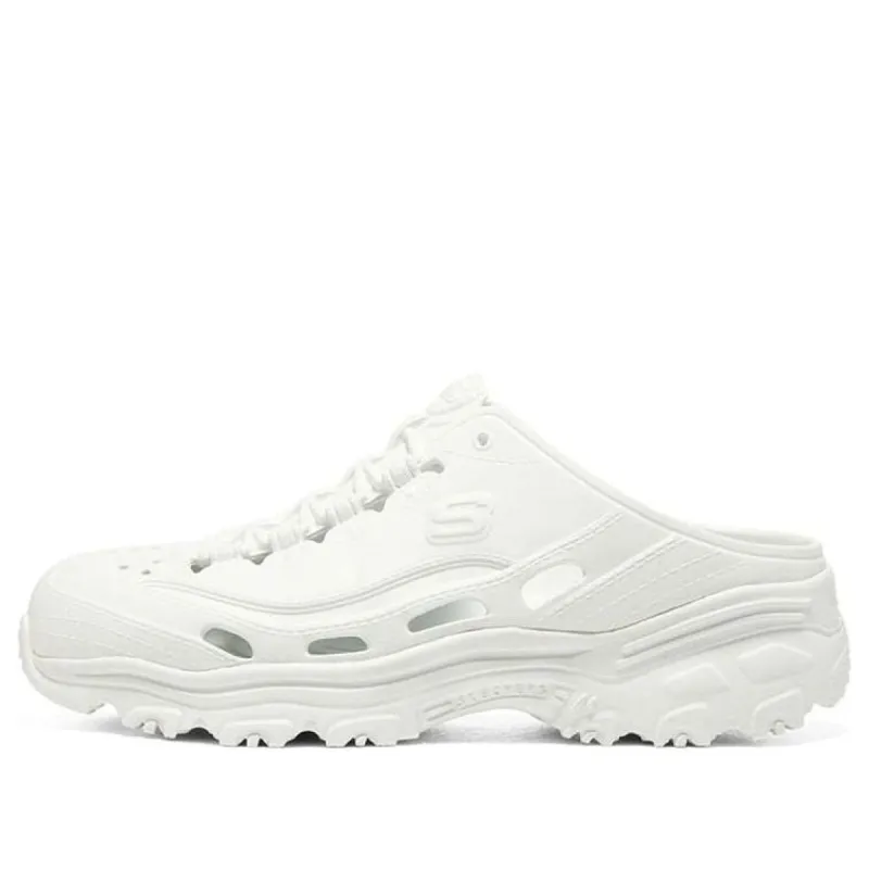 (WMNS) Skechers D'lites Sandals 'White' 111248-WHT sold by KicksCrew
