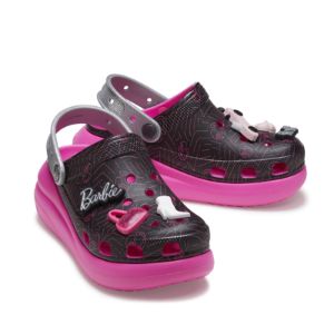 Crocs Crush Clog 'Barbie Black Pink' 208819-001 sold by KicksCrew
