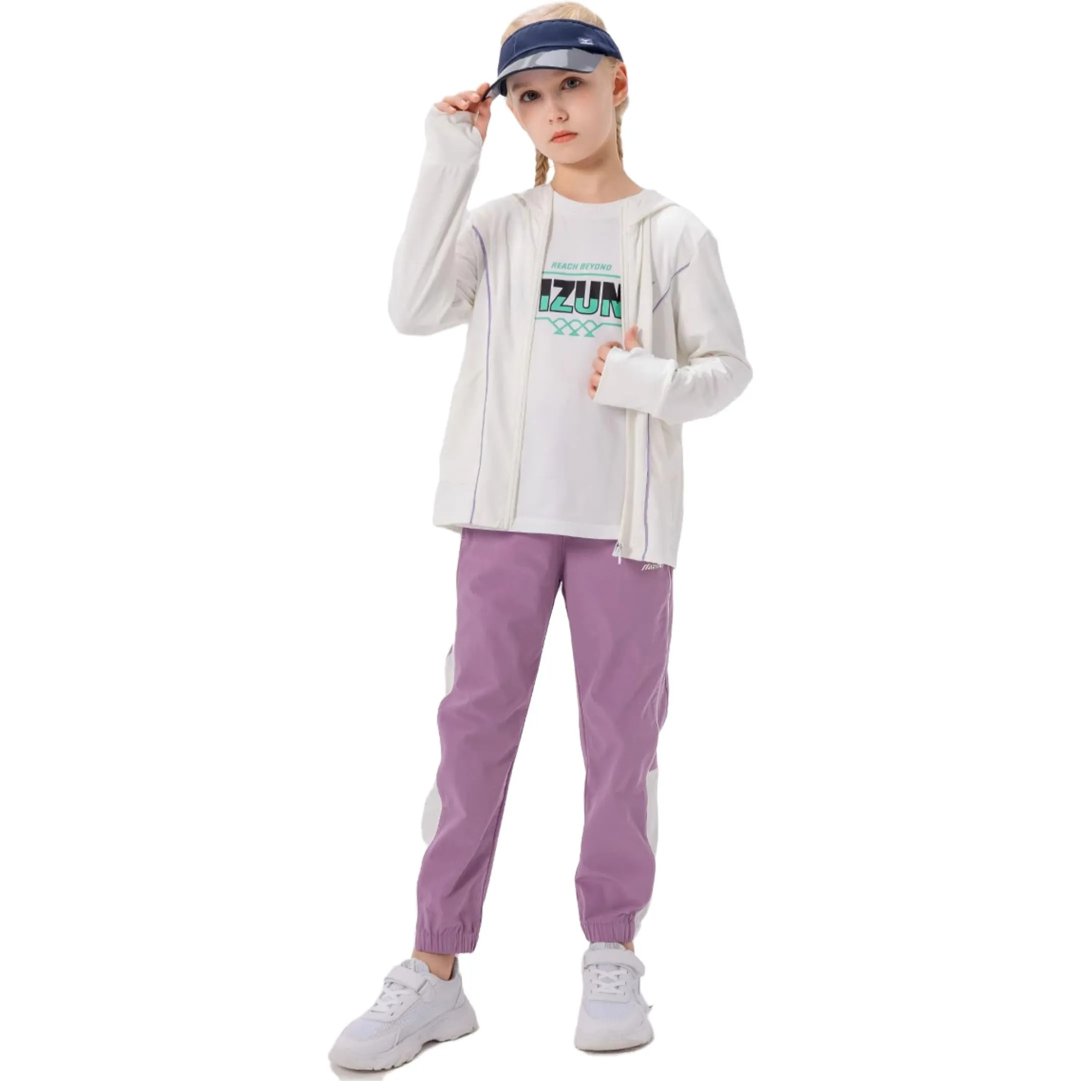 (GS) Mizuno Casual Pants 'Purple' K1195 sold by KicksCrew product image thumbnail 2