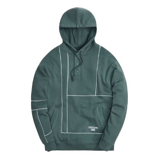 KITH For Wilson Williams IV Hoodie 'Court Green' KHM030071-307 sold by KicksCrew