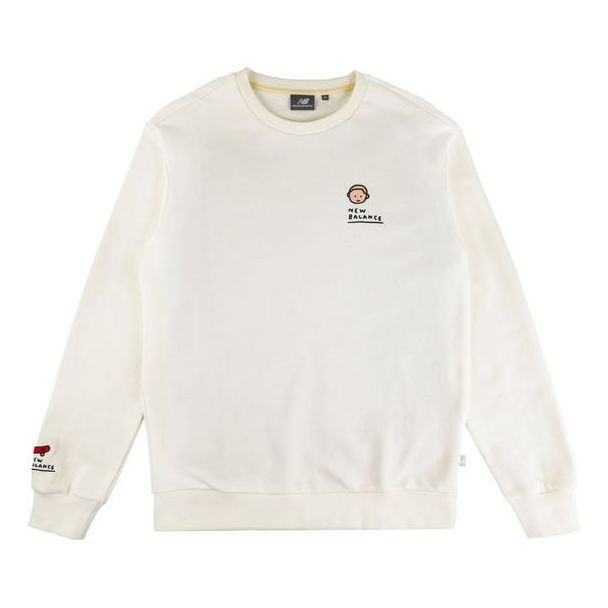 New Balance x Zero Per Zero Graphic Pullover 'White' NCA47111-IV sold by KicksCrew