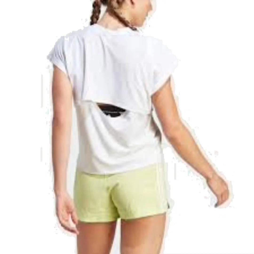 (WMNS) adidas Train Icons Training Regular Fit Logo T-Shirt Asia Sizing 'White Black' IM4743 sold by KicksCrew product image thumbnail 3