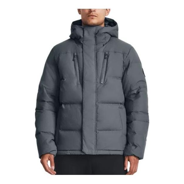 Under Armour ColdGear Infrared Down Crinkle Jacket 'Pitch Grey' 1378830-002 sold by KicksCrew