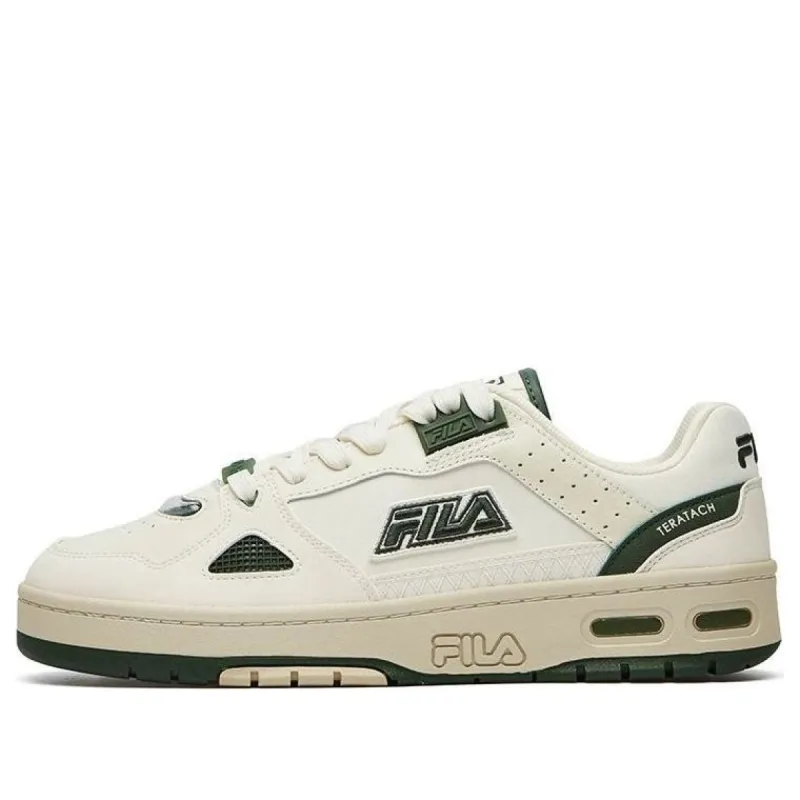 (WMNS) FILA FUSION Teratach Low Skate Shoes 'White Green' T12W131207APA sold by KicksCrew
