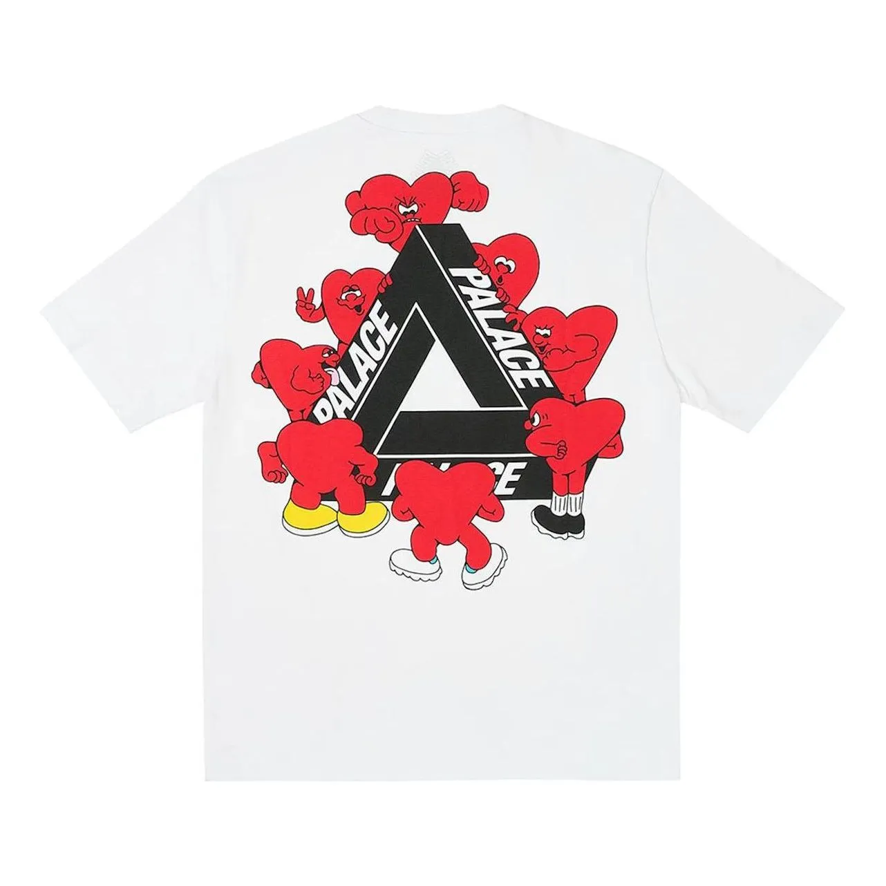 Palace Tri-Hearts T-shirt 'White' P26TS026 sold by KicksCrew product image thumbnail 2