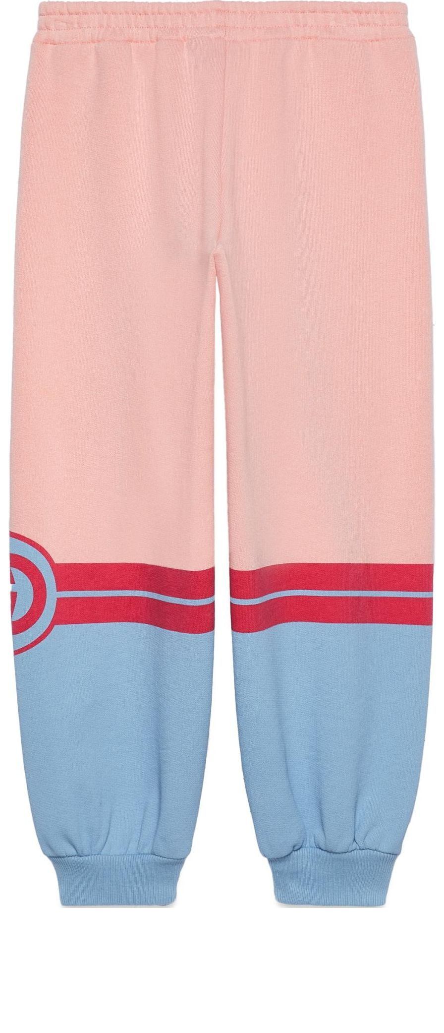 (GS) Gucci Felted Cotton Trousers 'Light Blue Pink' 772323-XJF5X-6372 sold by KicksCrew