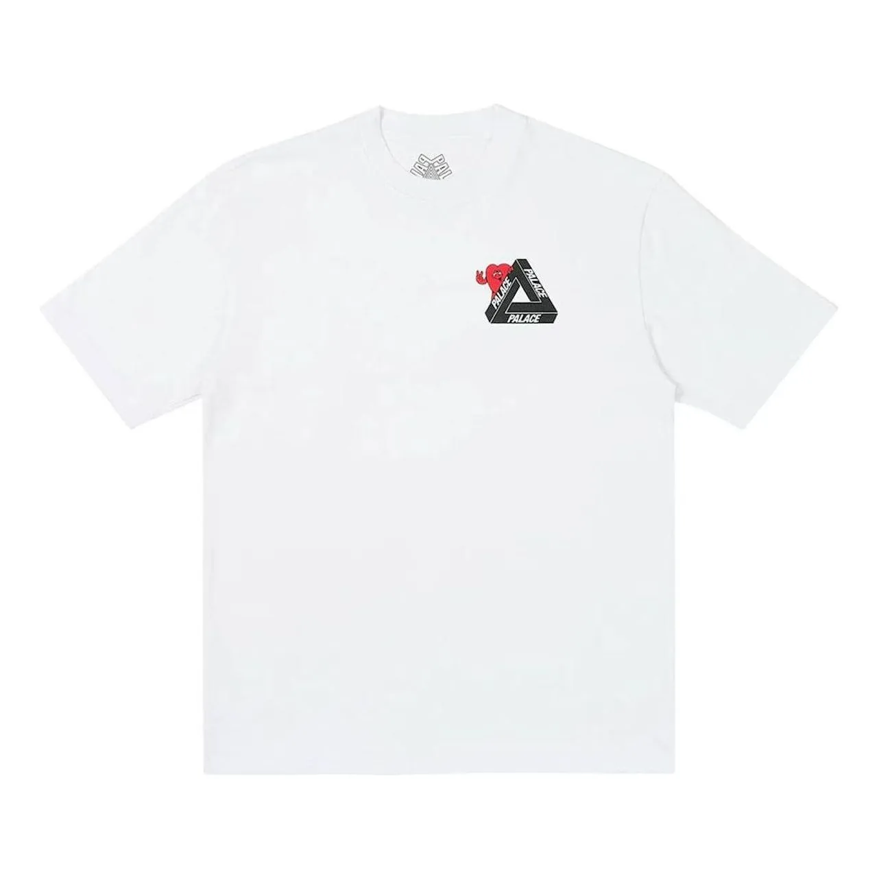 Palace Tri-Hearts T-shirt 'White' P26TS026 sold by KicksCrew
