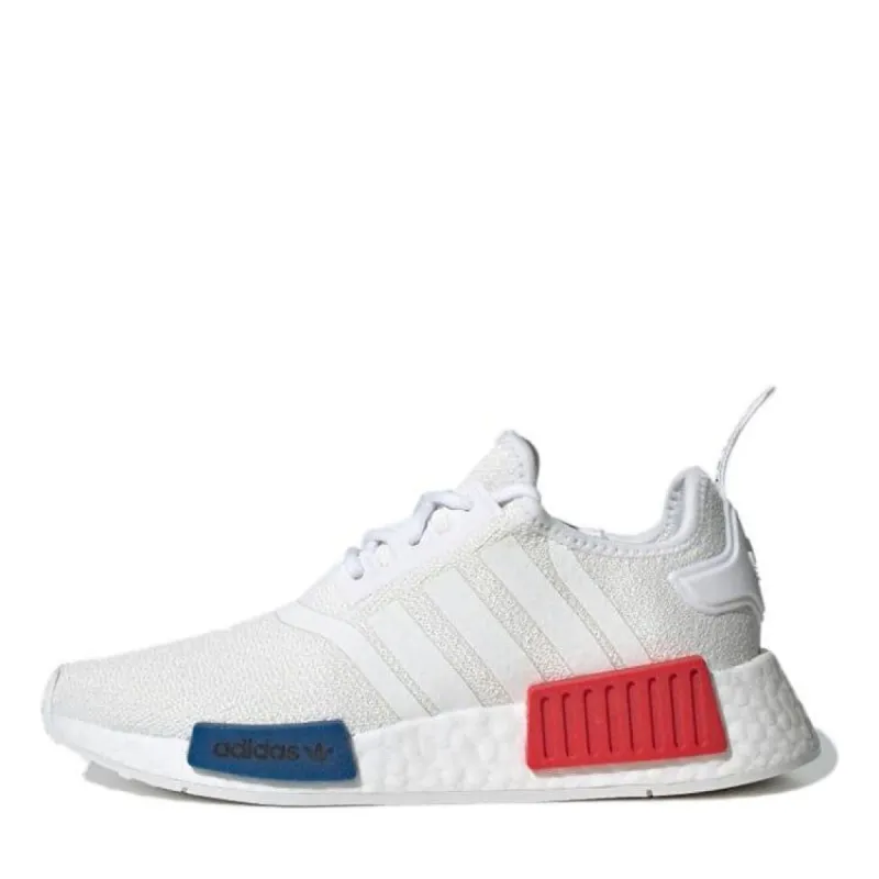 (GS) Adidas NMD_R1 Refined 'White Red Blue' H02321 sold by KicksCrew