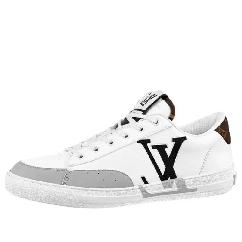 LOUIS VUITTON LV Charlie Sneakers 'Grey Black' 1A9JN6 sold by KicksCrew