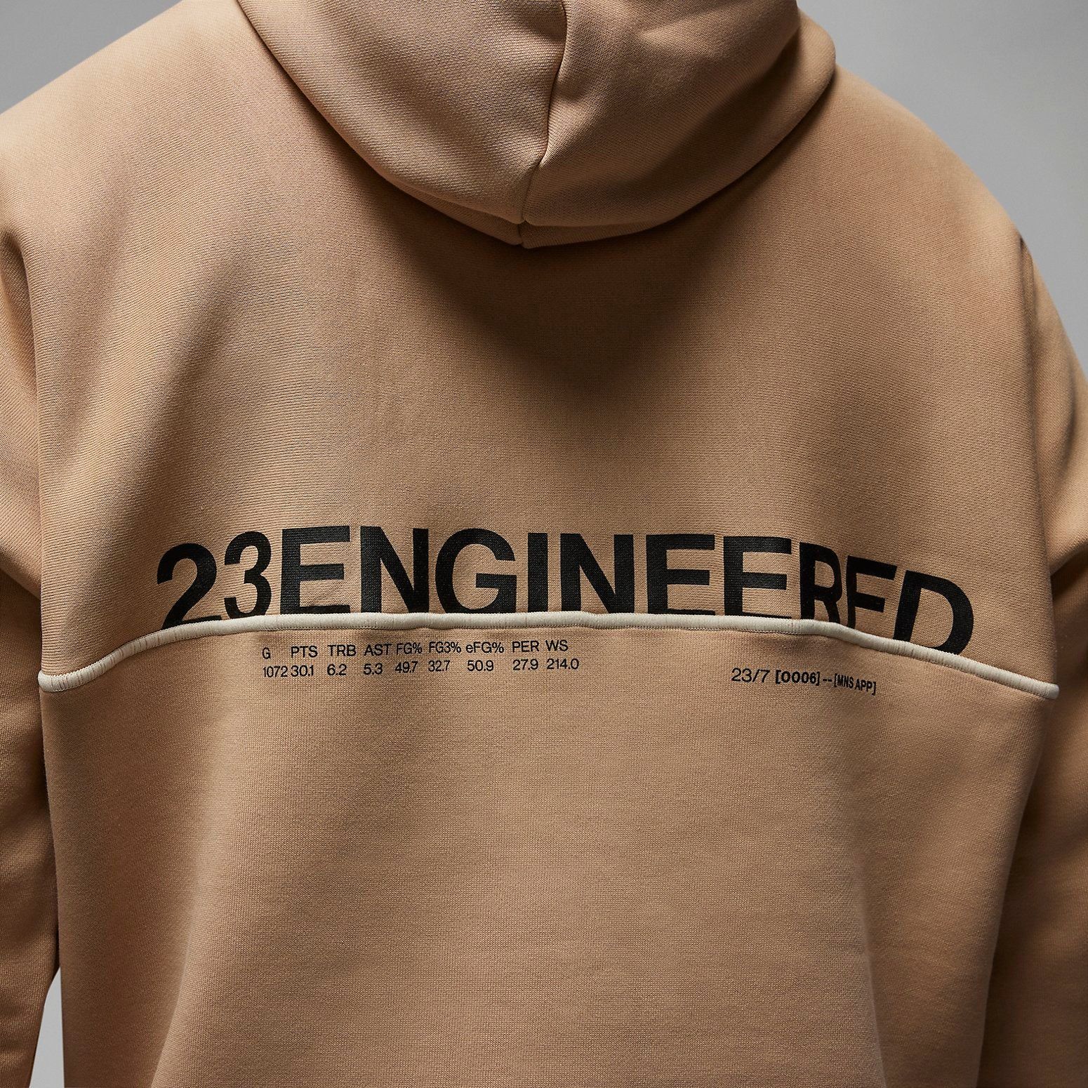 Air Jordan 23 Engineered Hoodie 'Tan' DV7677-277 sold by KicksCrew product image thumbnail 2