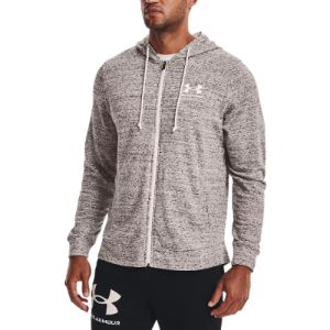 Under Armour Rival Terry Hooded Jacket 'Grey' 1370409-112 sold by KicksCrew