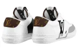LOUIS VUITTON LV Charlie Sneakers 'Grey Black' 1A9JN6 sold by KicksCrew