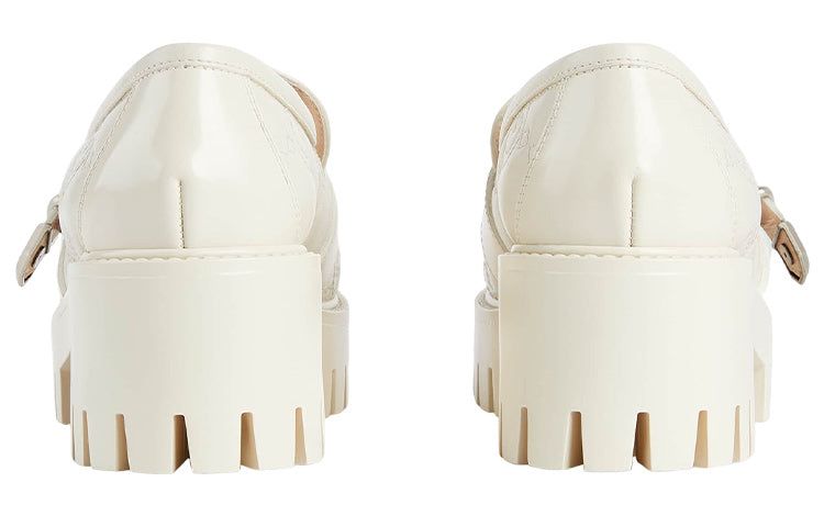 (WMNS) Gucci GG Matelasse Leather Loafers 'White' 718388-AAA4F-9124 sold by KicksCrew product image thumbnail 3