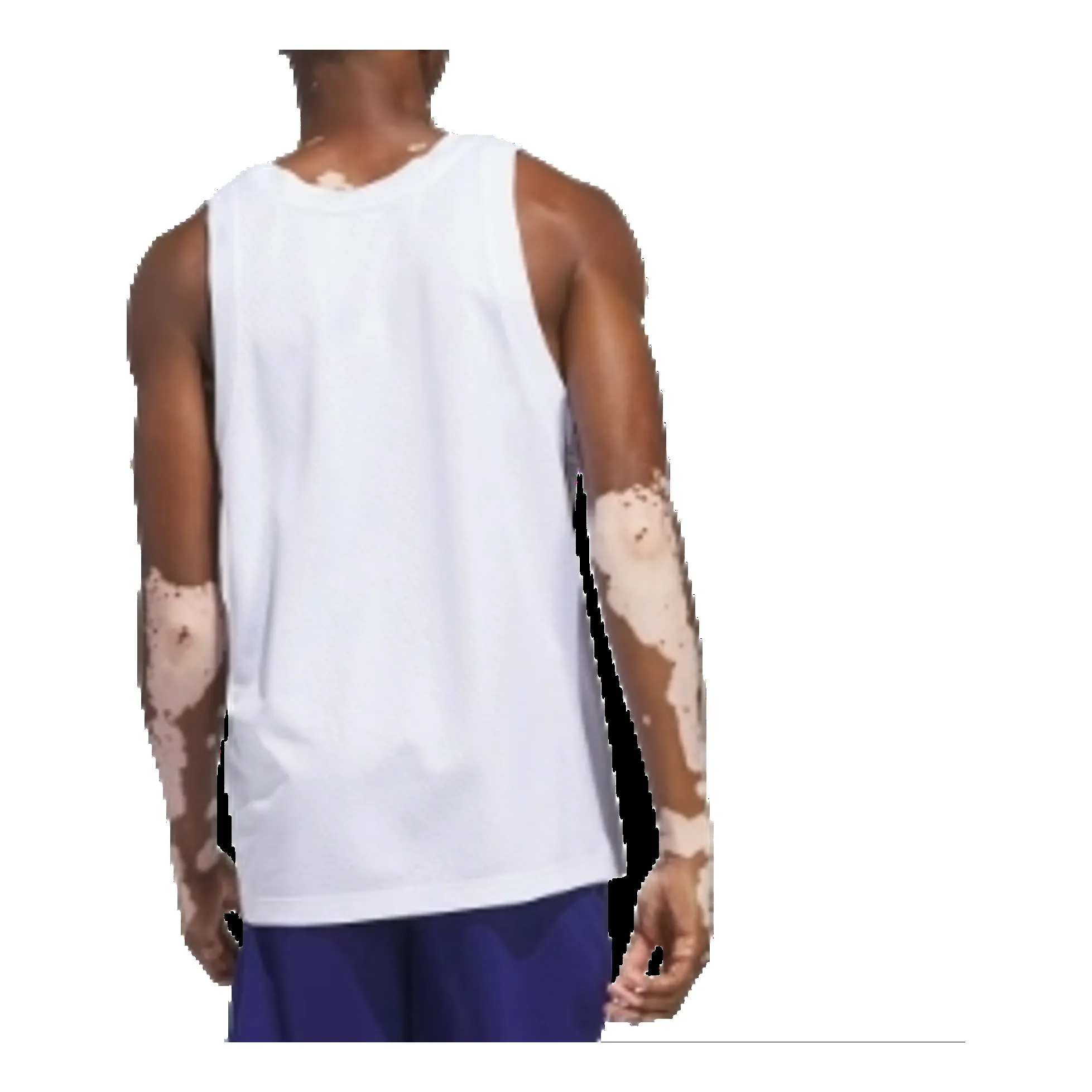 adidas Basketball Legends Tank Top 'White' IX8132 sold by KicksCrew product image thumbnail 3