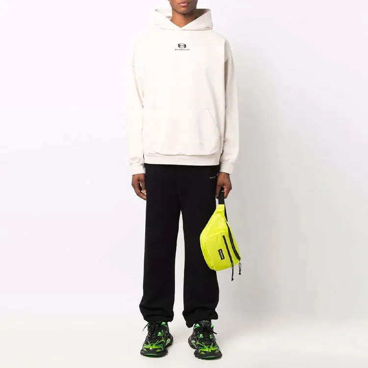 Balenciaga Unity Hoodie Wide Fit 'Light Beige Black' 674986TLVG19054 sold by KicksCrew product image thumbnail 2